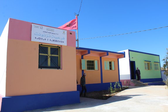 Rénovation école avec Renault Maroc