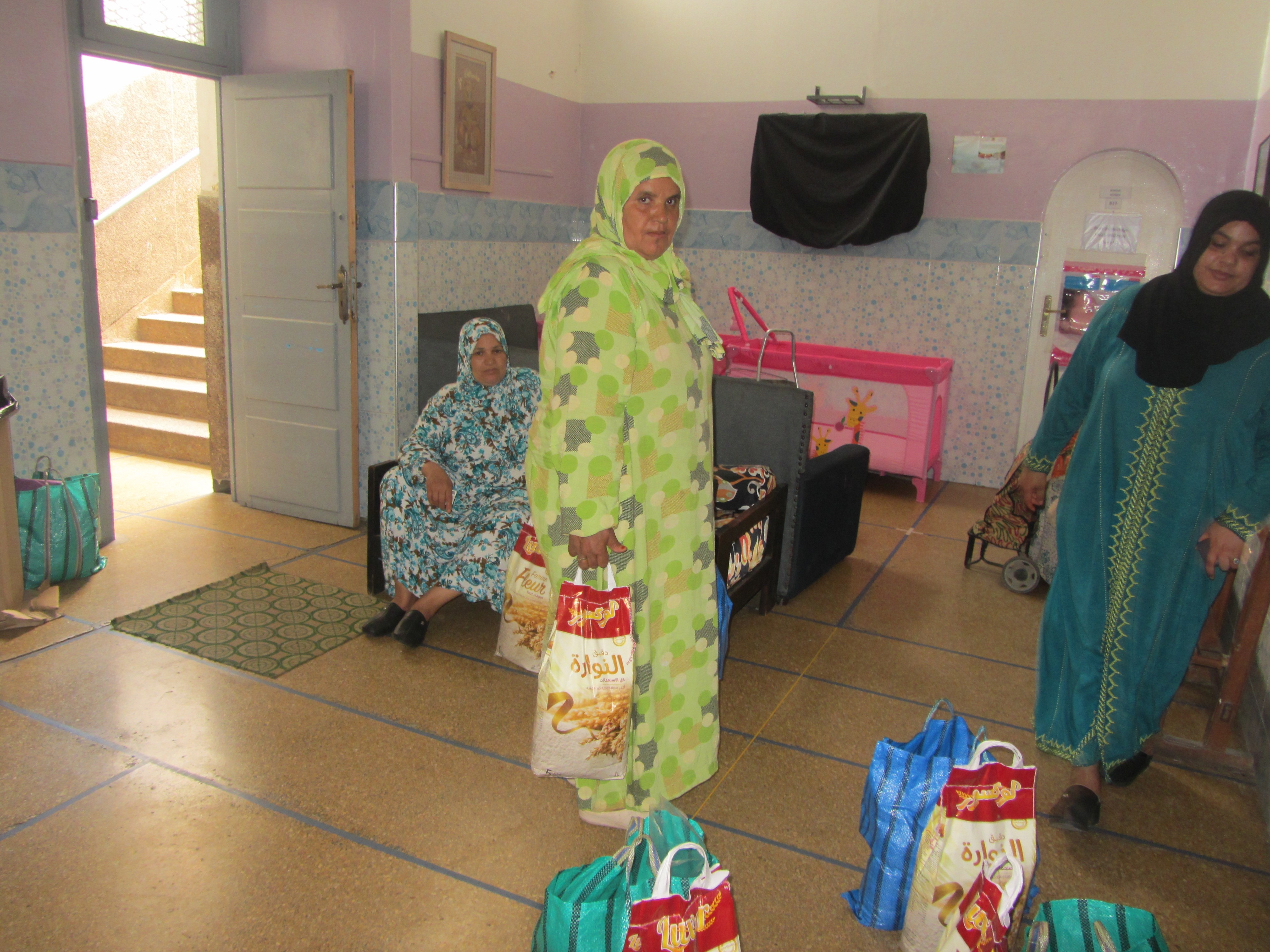Distribution de paniers alimentaires durant Ramadan - 