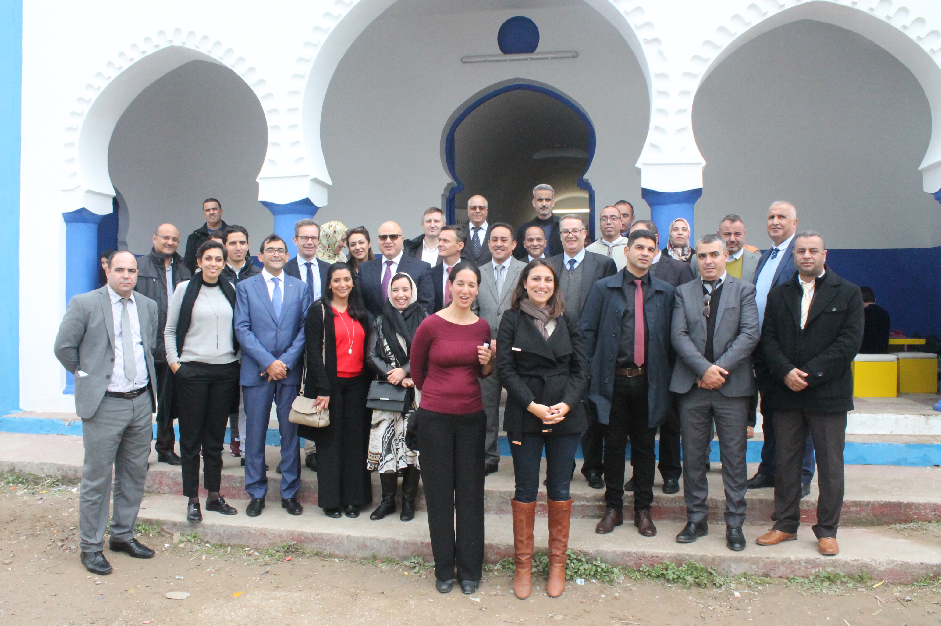 Rénovation d'une école à Fahs Anjra avec la fondation Renault Maroc - 